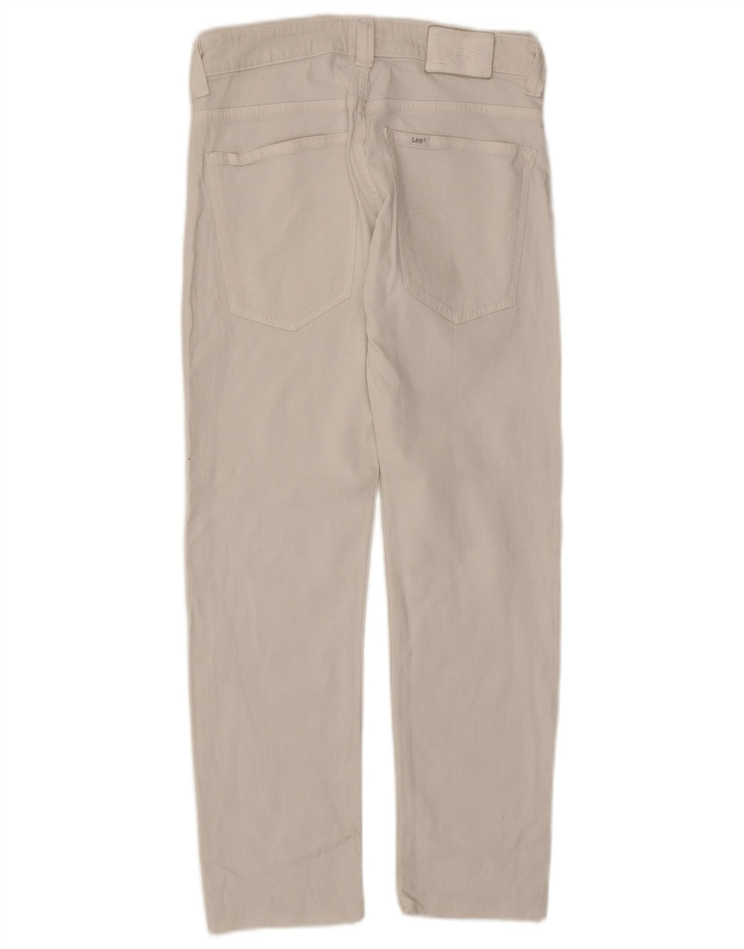 LEE Dame Powell Slim Jeans W32 L27 Off White Bomuld