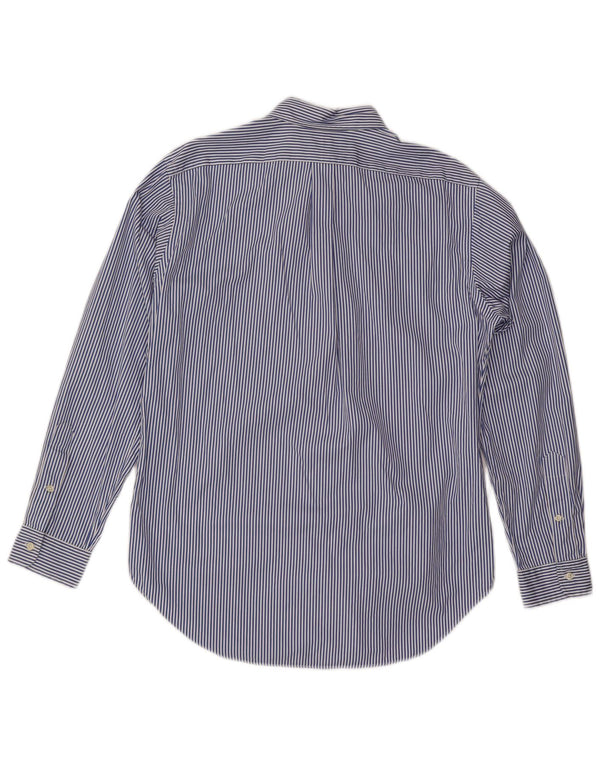Ralph Lauren Herre Classic Fit skjorte Medium Blue Pinstripe