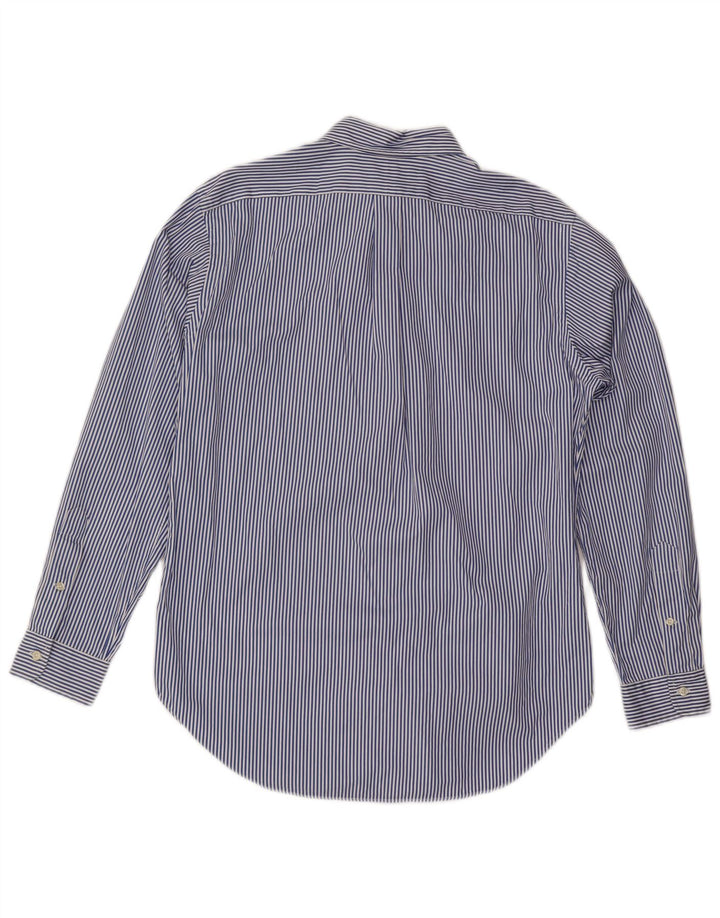 Ralph Lauren Herre Classic Fit skjorte Medium Blue Pinstripe