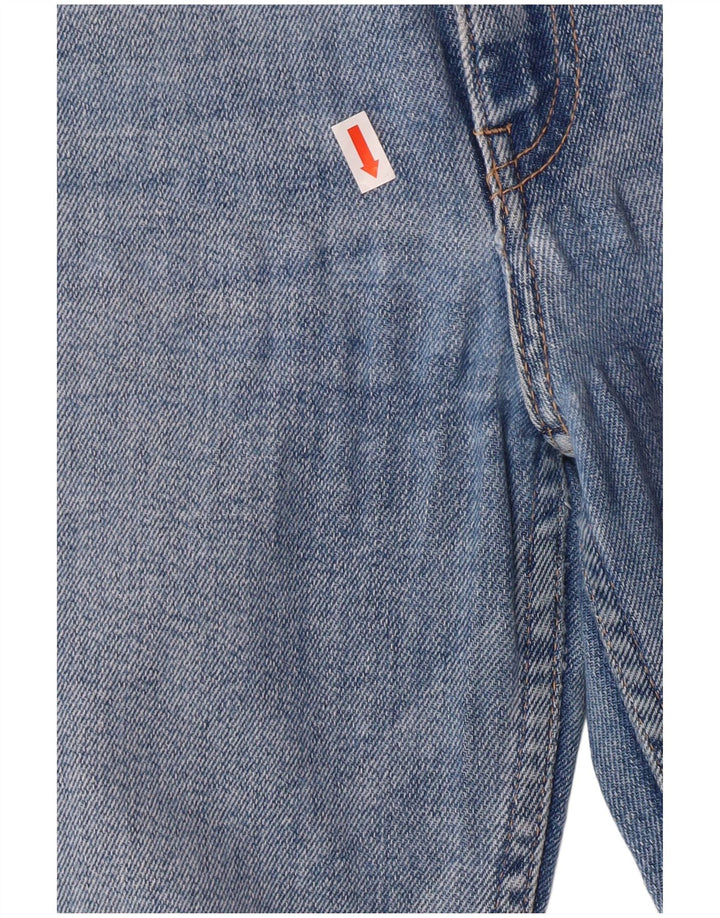 Zara Dame Højtalje Skinny Jeans EU 38 Small W28 L27 Blue Classic