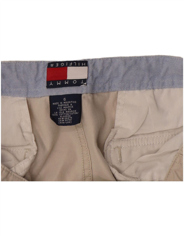 Tommy Hilfiger Dame Cargo Shorts US 6 Medium W28 Beige Bomuld