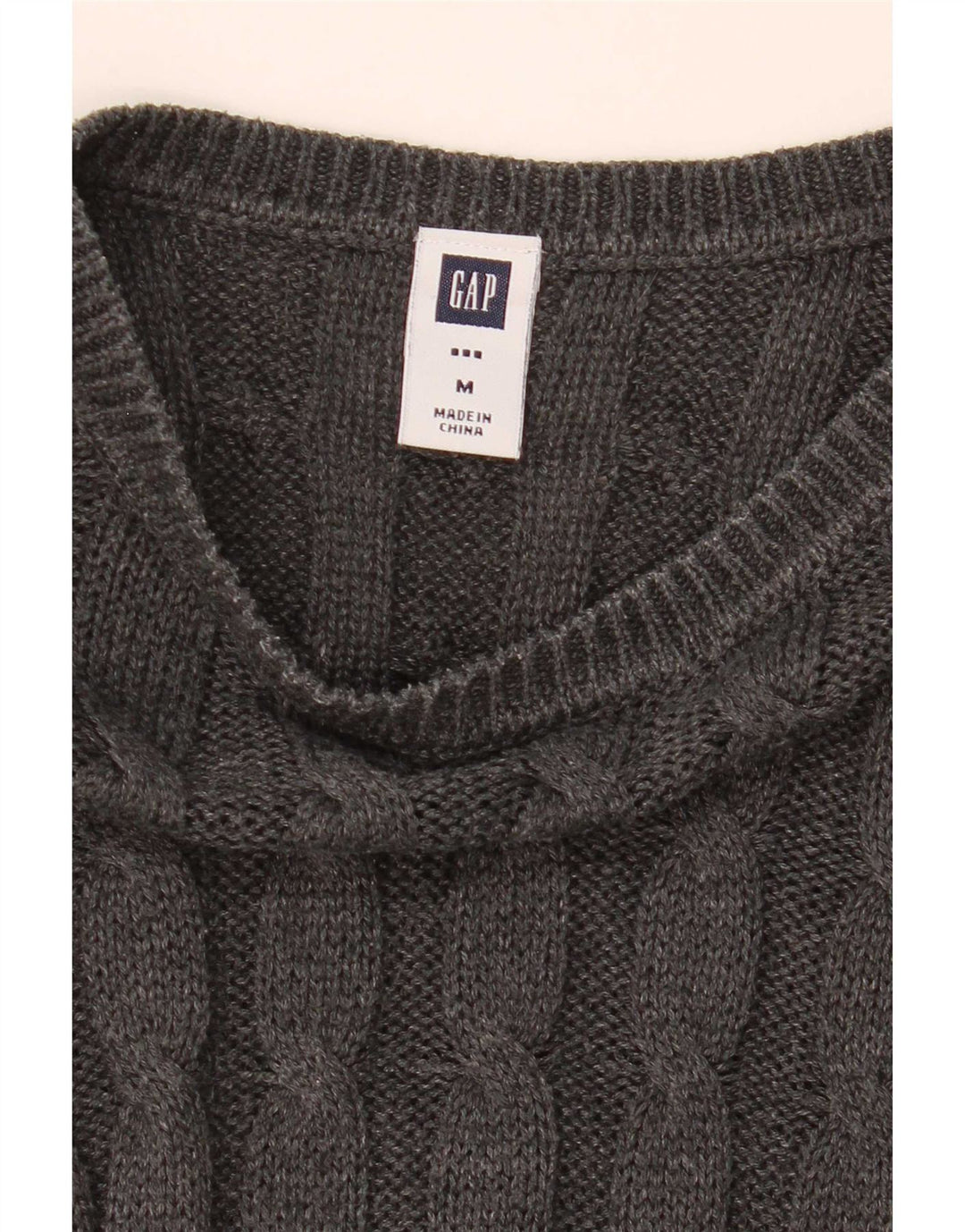 Gap Dame Boat Neck Jumper Sweater UK 14 Medium Grey