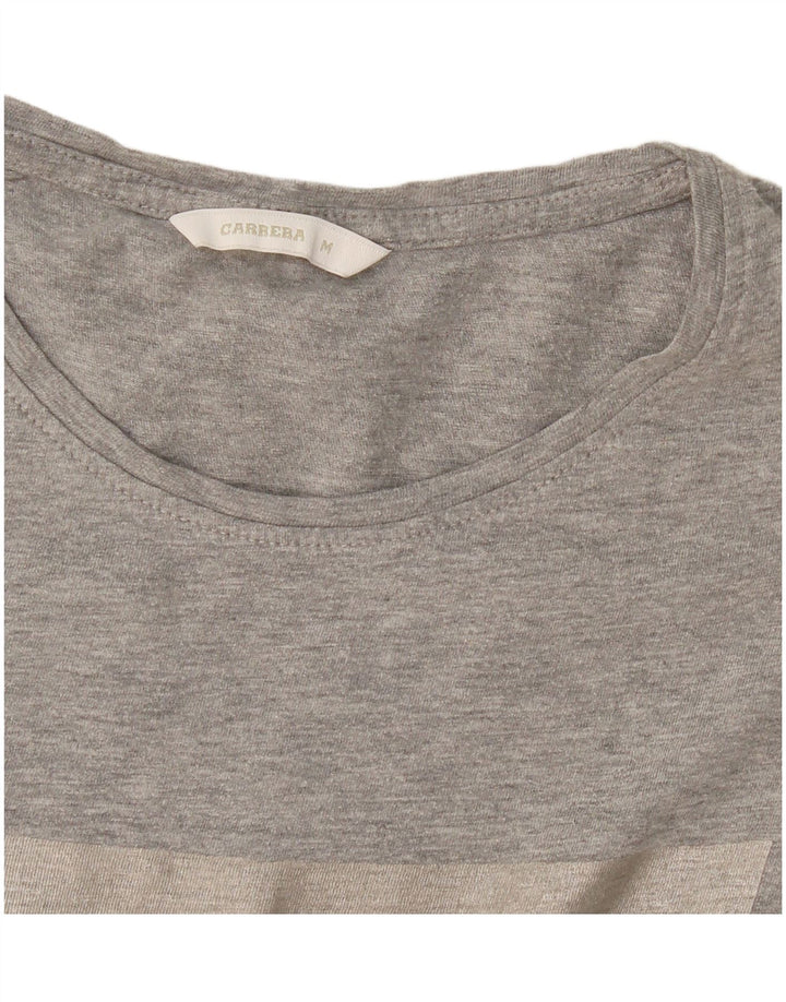 Carrera Grafisk T-shirt top til kvinder DK 12 mellemgrå