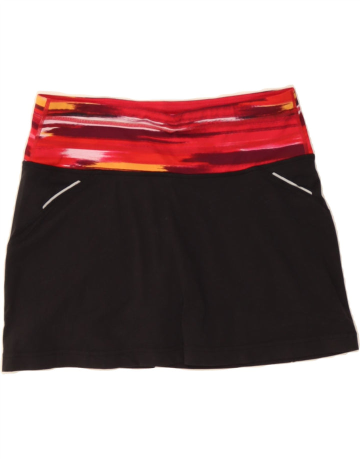 ATHLETA Womens Skort UK 14 Medium Black Colourblock Nylon Vintage Athleta and Second-Hand Athleta from Messina Hembry 