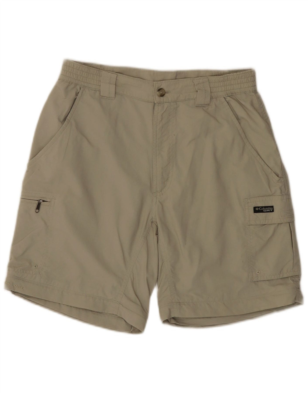 COLUMBIA Cargo Shorts til kvinder Small W27 Grøn nylon