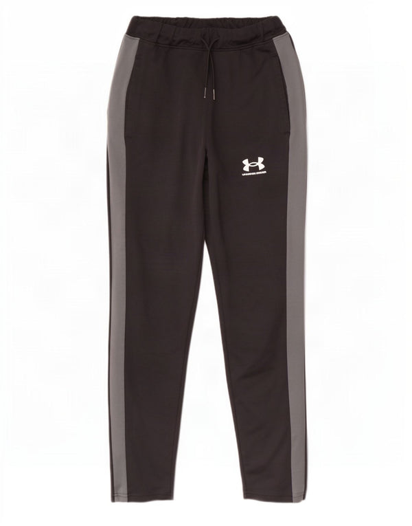 Under Armour Dame træningsdragt Bukser UK 4 XS Sort Colourblock Polyester
