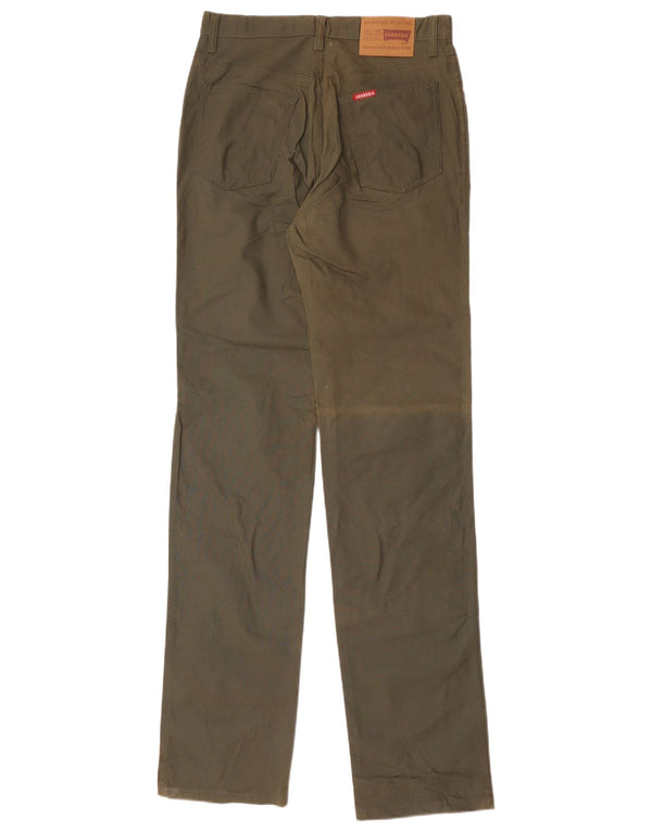 Carrera Herre Lige Casual Bukser IT 46 Small W30 L38 Khaki Bomuld