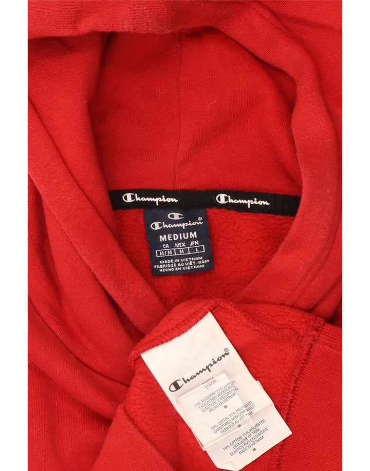 CHAMPION Hættetrøje til mænd Medium rød bomuld