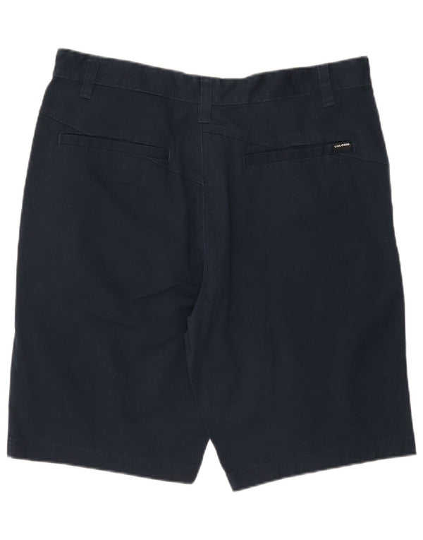 Volcom Herre Chino Shorts W36 Large Navy Blue Bomuld