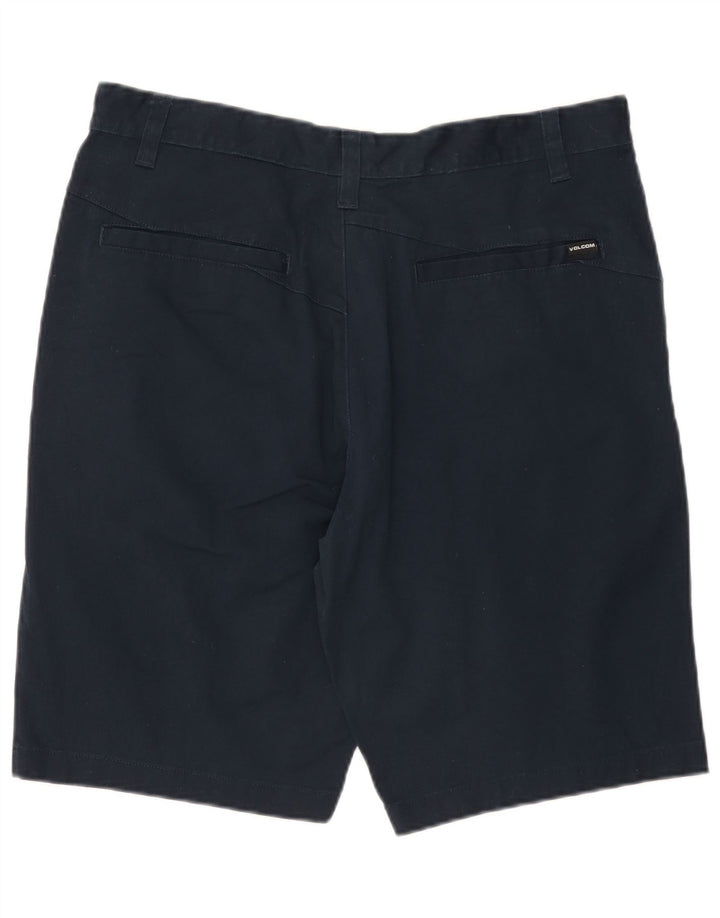 Volcom Herre Chino Shorts W36 Large Navy Blue Bomuld