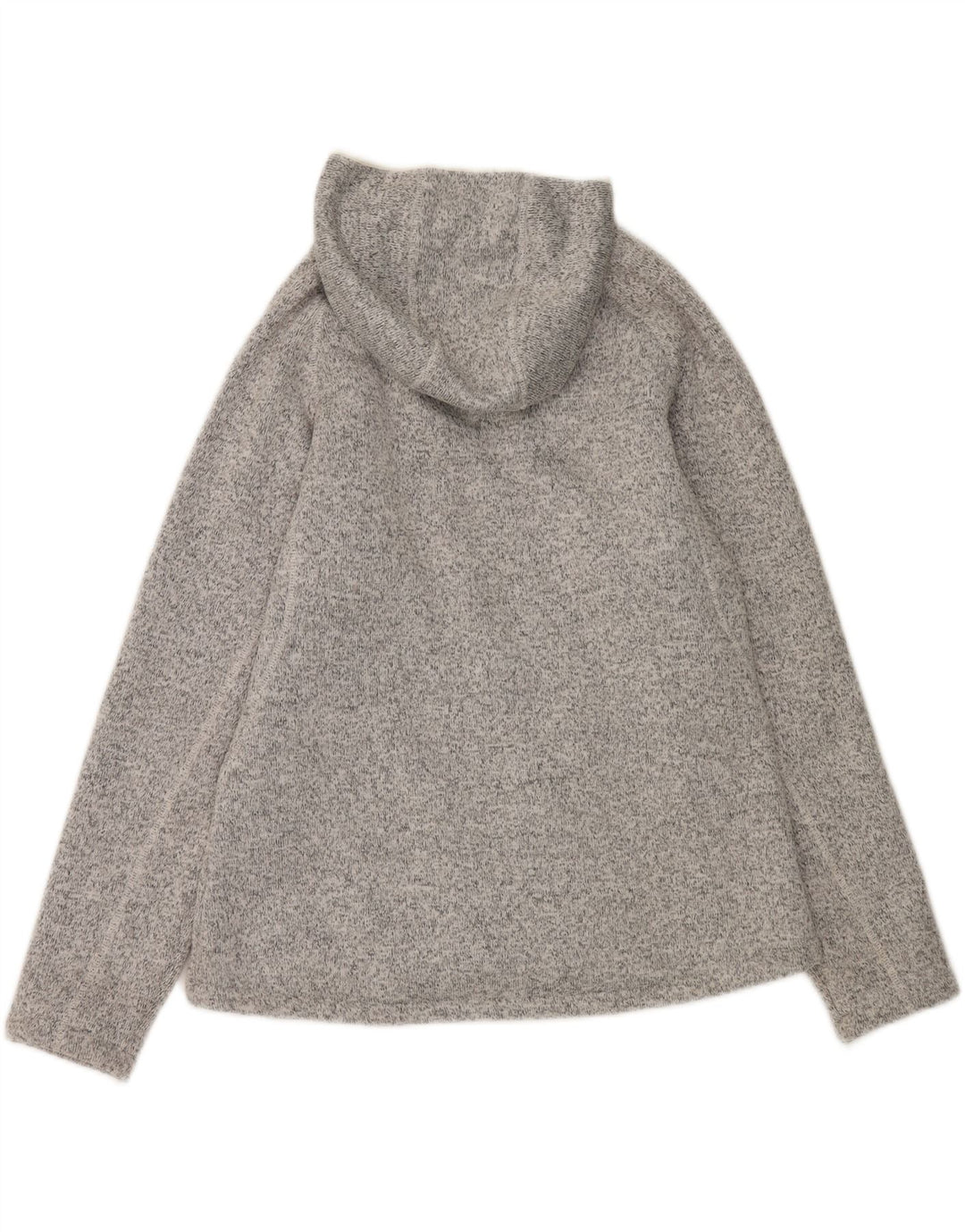 MOUNTAIN WAREHOUSE Womens Oversized Zip Hoodie Sweater UK 14 Large Grey