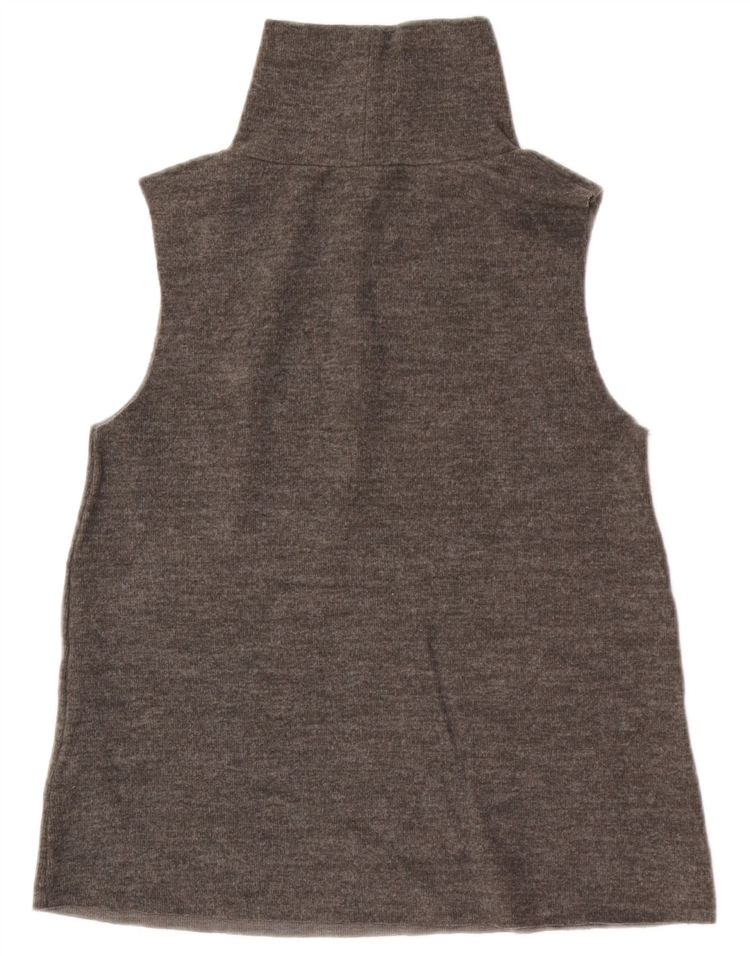 Zara Damevest Top UK 12 Medium Grå Bomuld