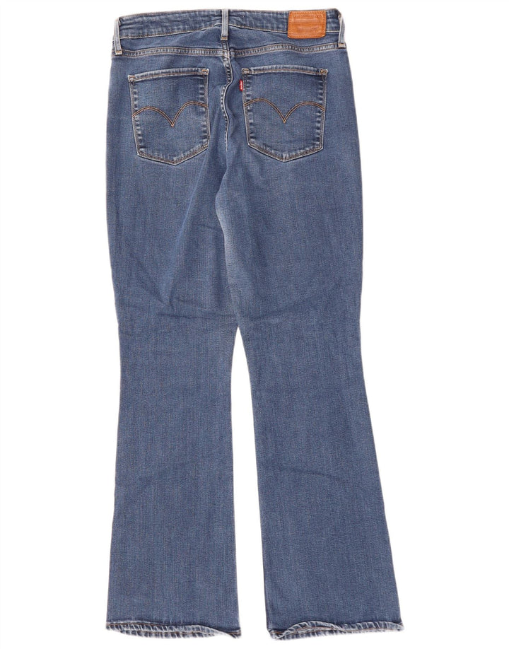 Levi's Dame 725 Højtalje Bootcut Jeans W31 L30 Blå Bomuld