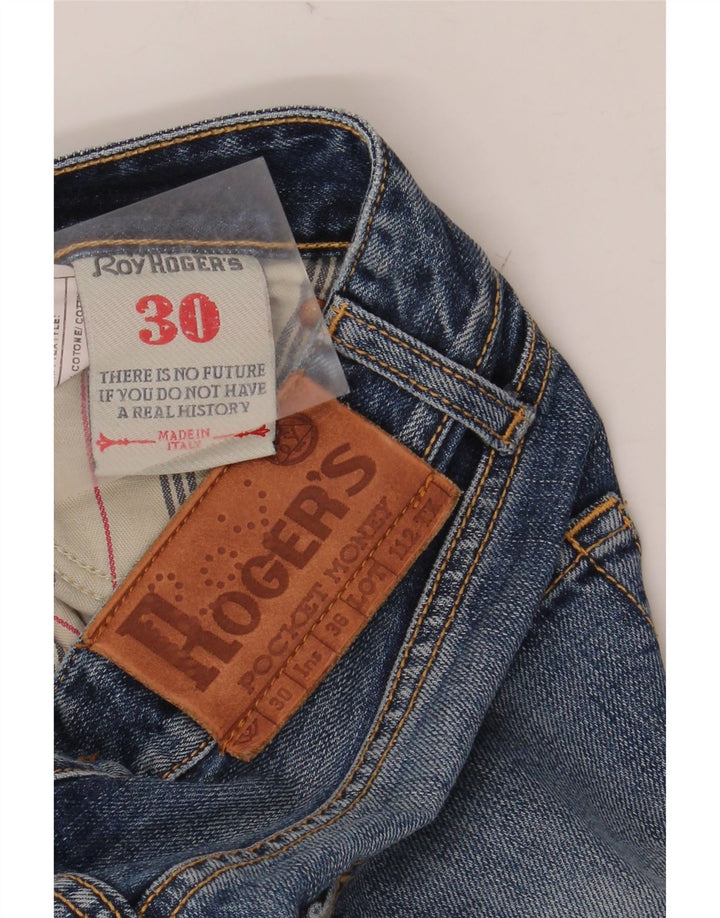 ROY ROGERS Lige jeans til kvinder W30 L32 blå bomuld