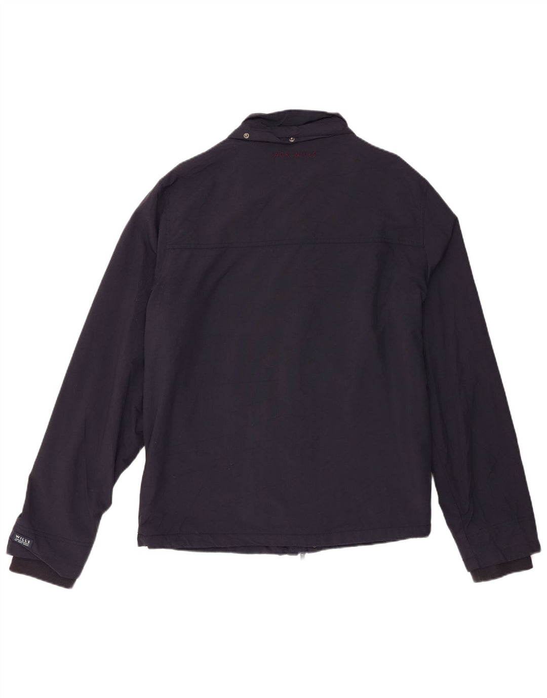 Jack Wills Herre Windbreaker Jacket UK 42 XL Navy Blue Nylon