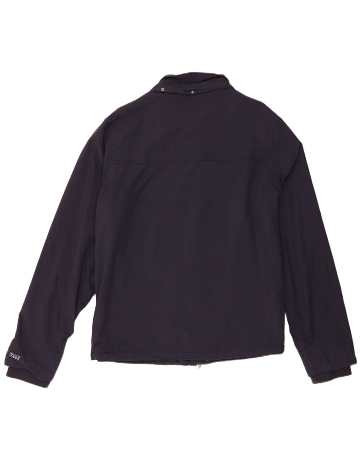 Jack Wills Herre Windbreaker Jacket UK 42 XL Navy Blue Nylon
