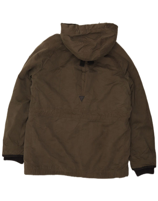 Superdry Parkajakke med hætte til mænd UK 38 Medium Khaki