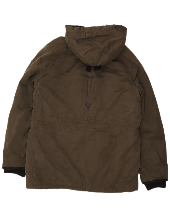 Superdry Parkajakke med hætte til mænd UK 38 Medium Khaki