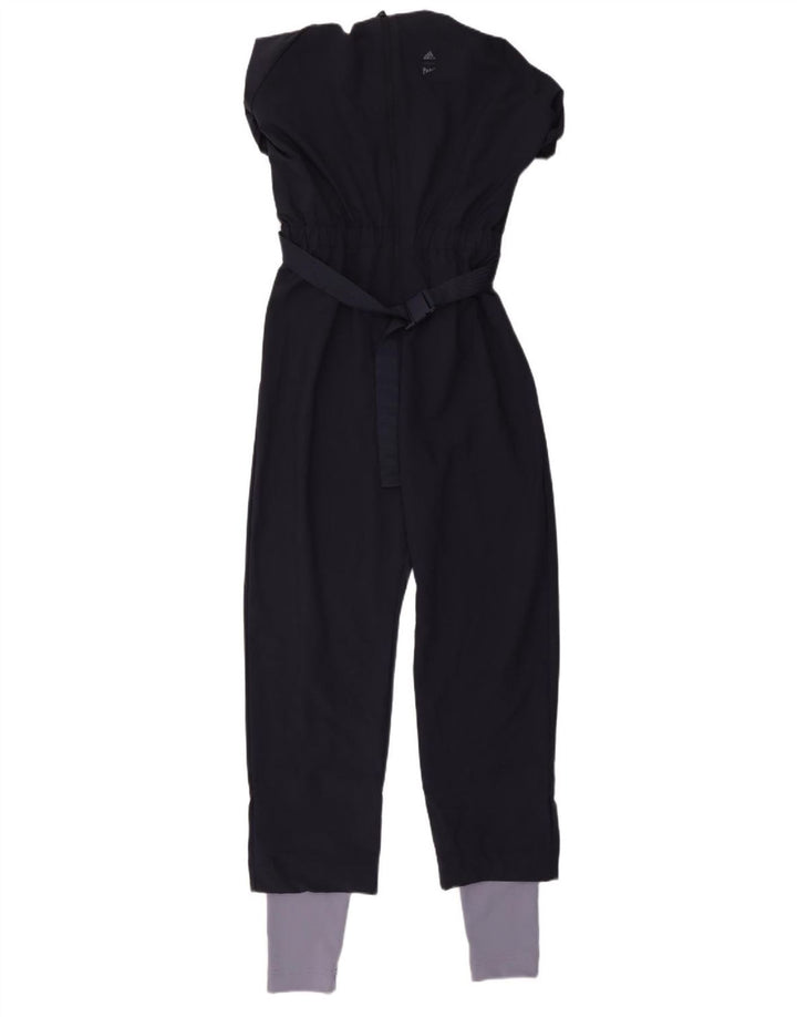 Adidas Dame Boiler Ski Jumpsuit IT 46 Large Navy Blue Polyester