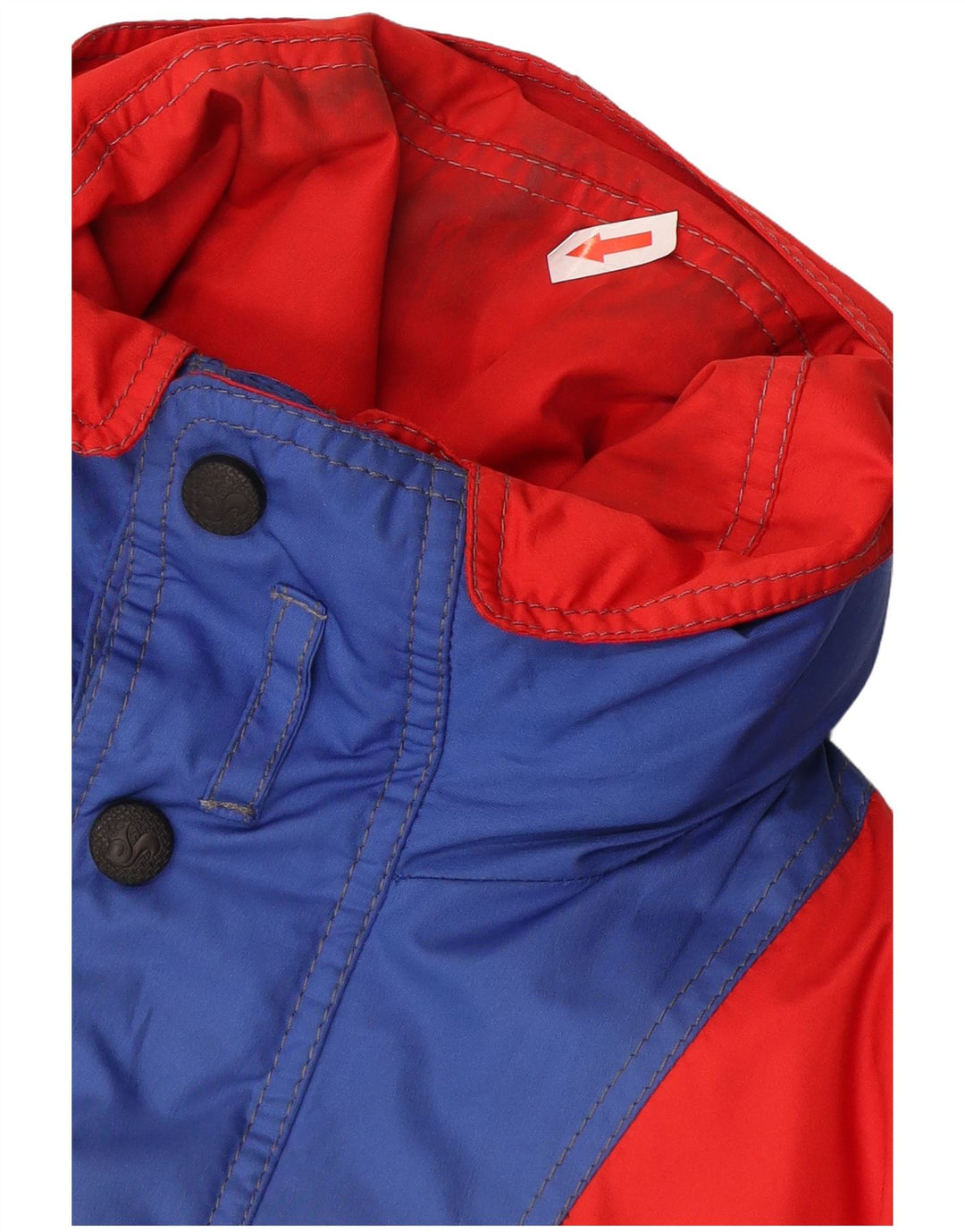 Bailo Herre Hætte Loose Fit Skijakke IT 50 Medium Blue Colourblock