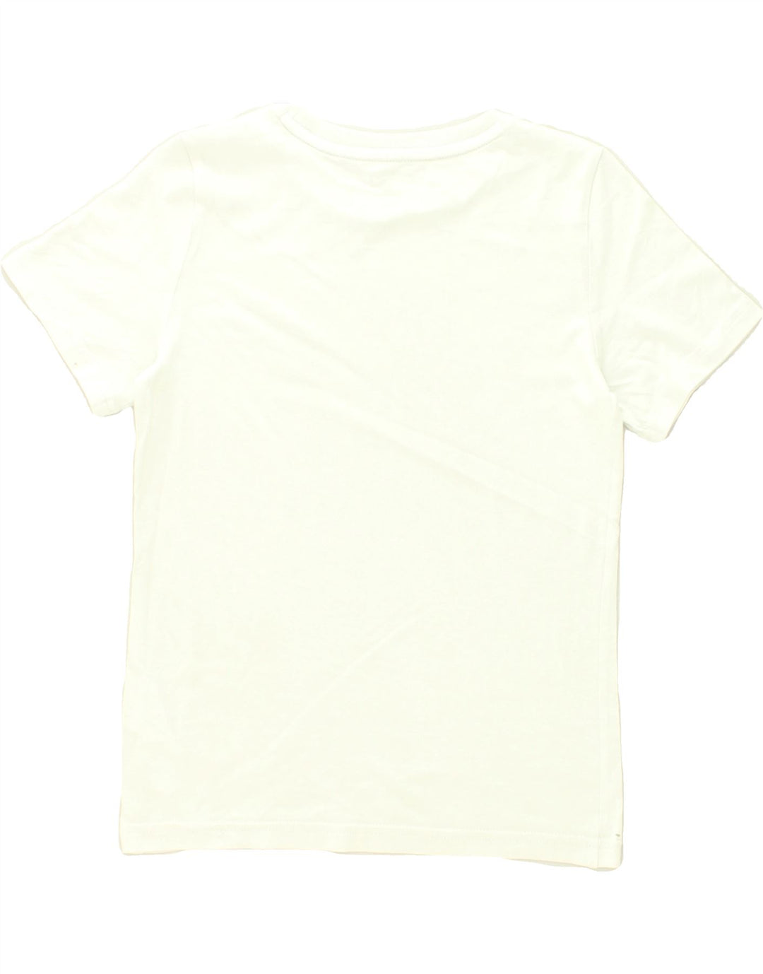 PUMA Boys Graphic T-Shirt Top 9-10 Years White Cotton | Vintage Puma | Thrift | Second-Hand Puma | Used Clothing | Messina Hembry 