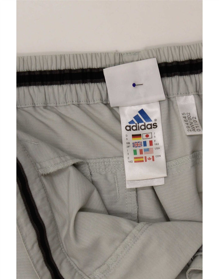 Adidas Dame Capri Bukser W28 L20 Grå Polyamid