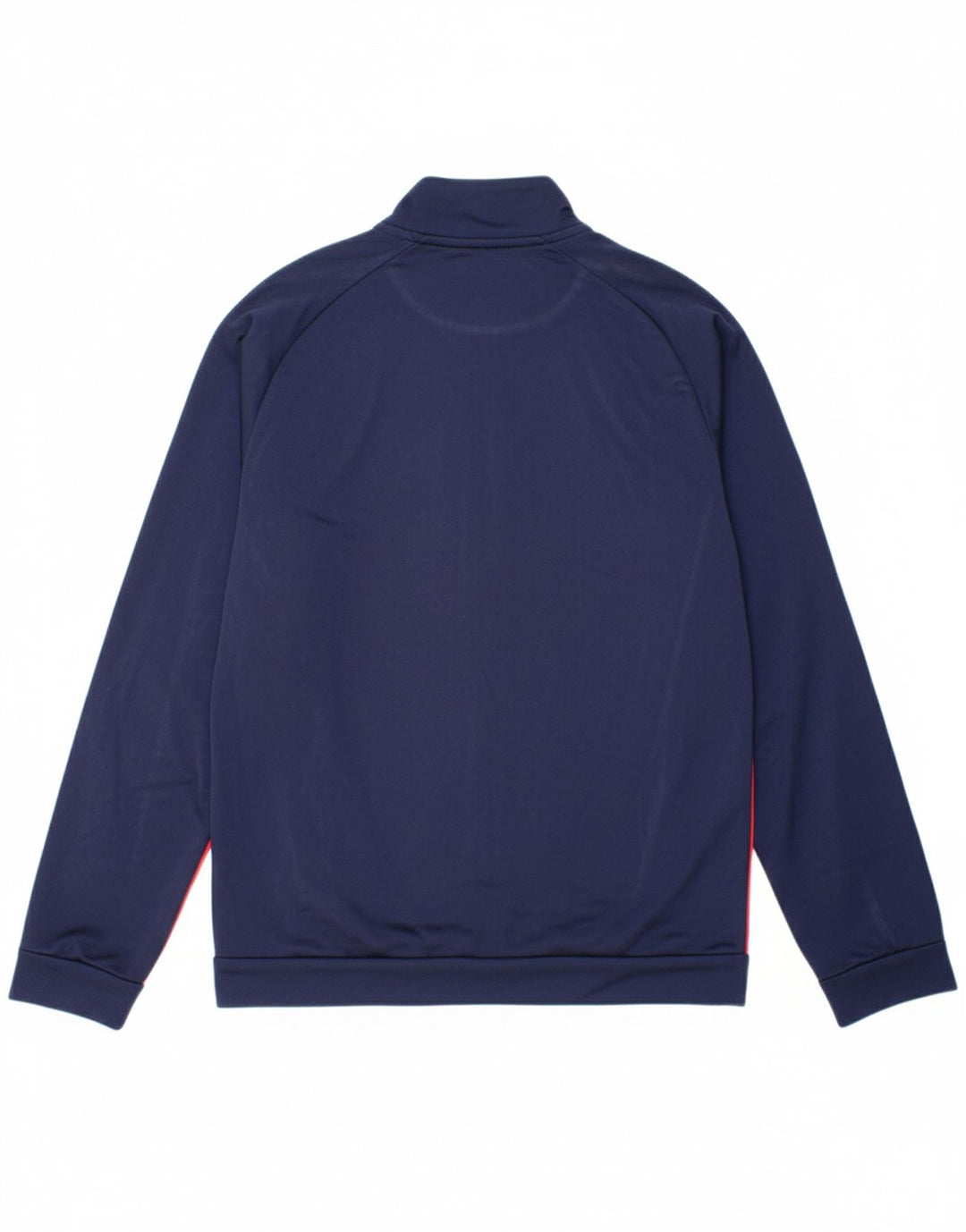 PUMA Boys Graphic Tracksuit Top Jacket 13-14 Years Navy Blue Colourblock