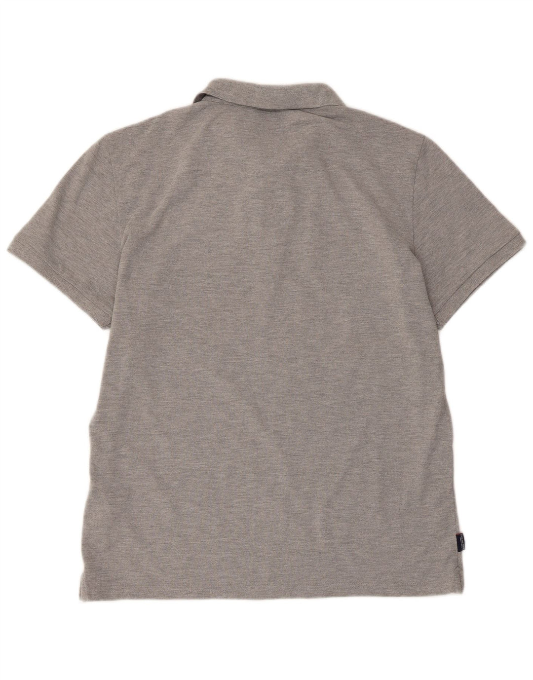 SUPERDRY Poloshirt til mænd XL Grå Flecked Bomuld
