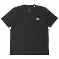 ADIDAS Mens T-Shirt Top Large Black Cotton