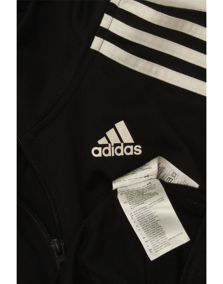 Adidas Træningsdragt til mænd, topjakke, stor sort polyester