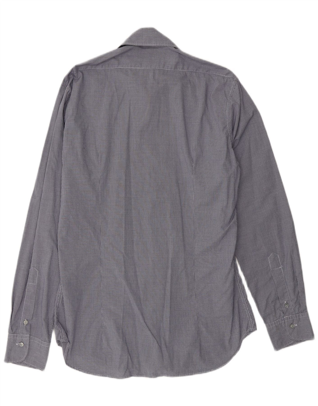 SIVIGLIA Herreskjorte str. 40 15 3/4 Medium Marineblå Gingham