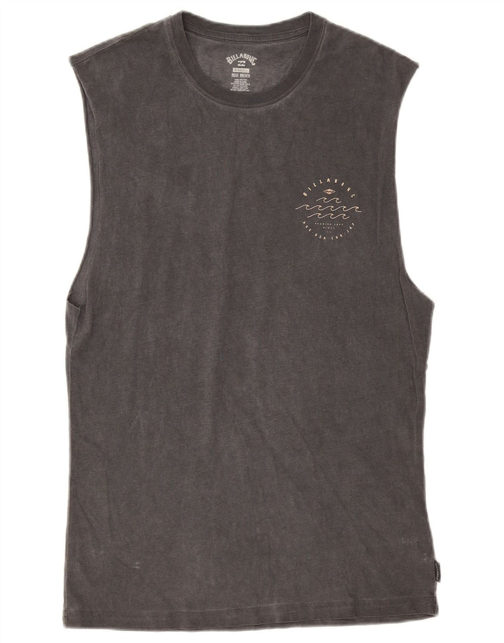 Billabong Herre Grafisk Vest Top XS Grå Bomuld