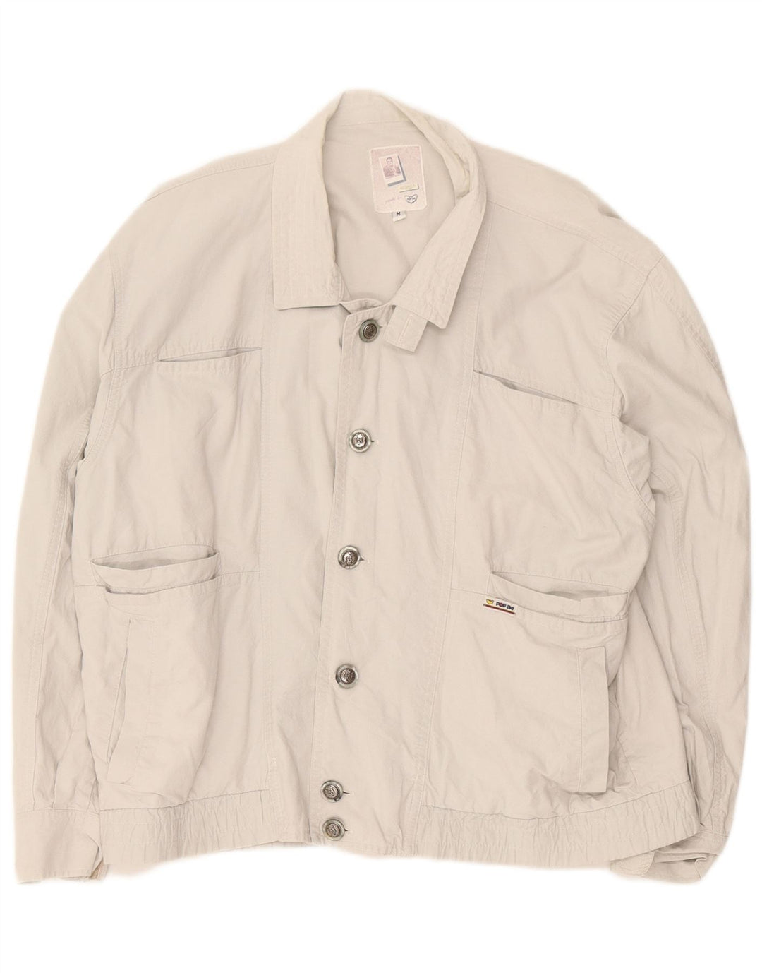 POP 84 Bomberjakke til mænd UK 38 Medium Beige