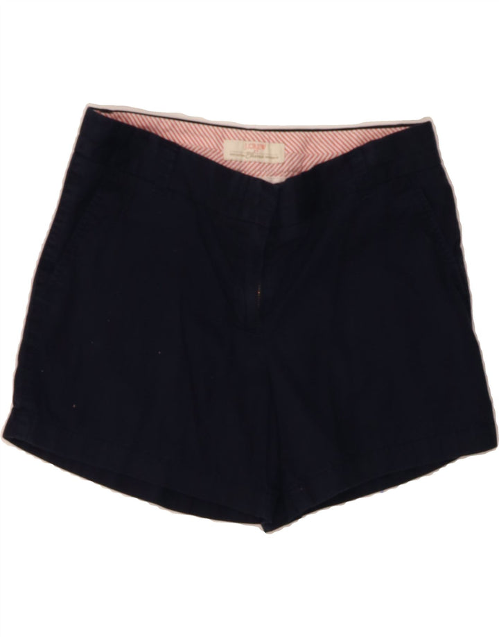 J. CREW Womens Chino Shorts US 6 Medium W32 Navy Blue Cotton Vintage J. Crew and Second-Hand J. Crew from Messina Hembry 