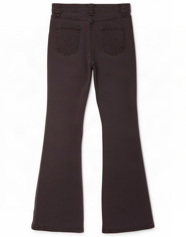 Marks & Spencer Womens Per Una Bootcut Bukser UK 10 Small W28 L30 Black