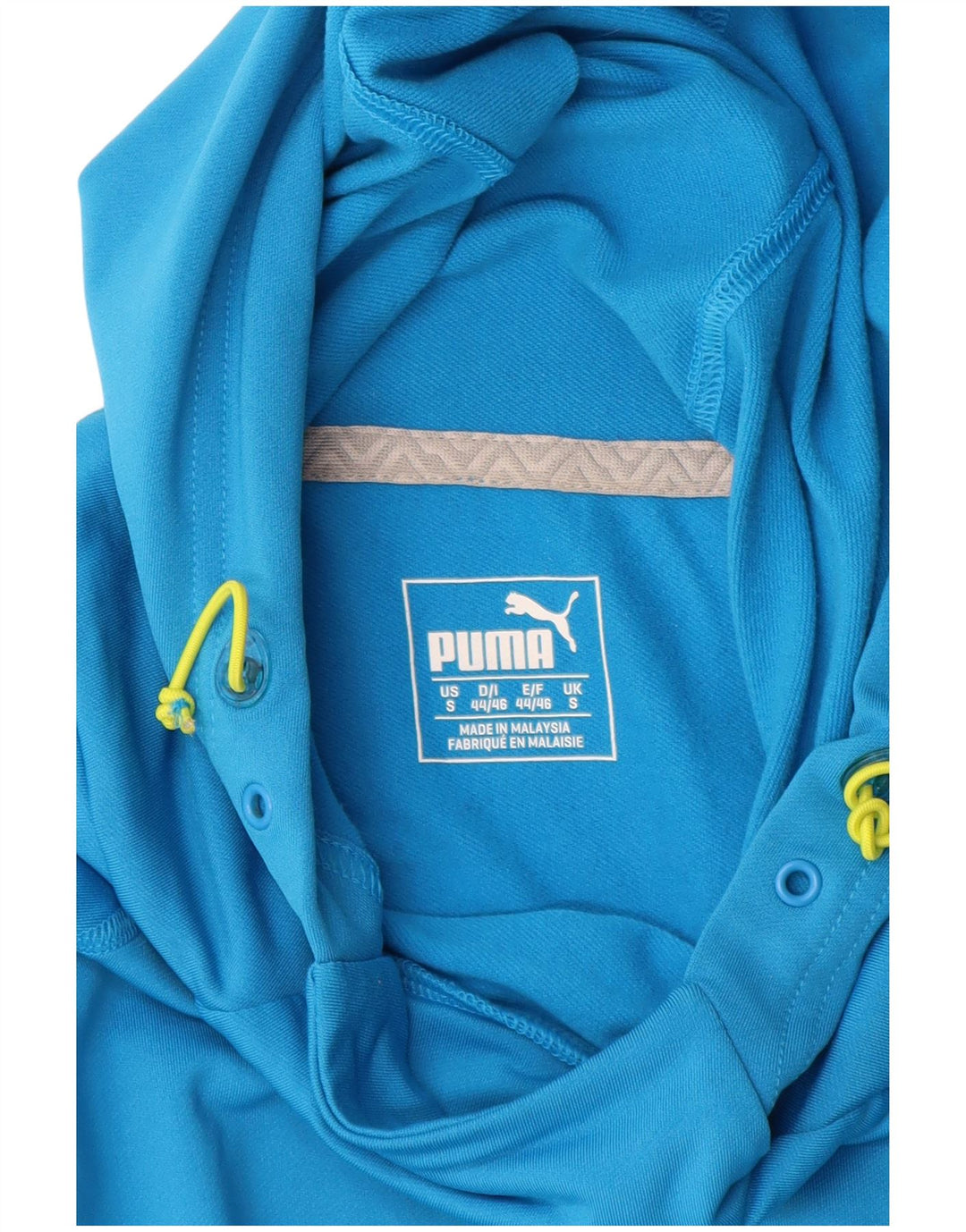 Puma Hættetrøje til mænd Small Blue Colourblock Polyester