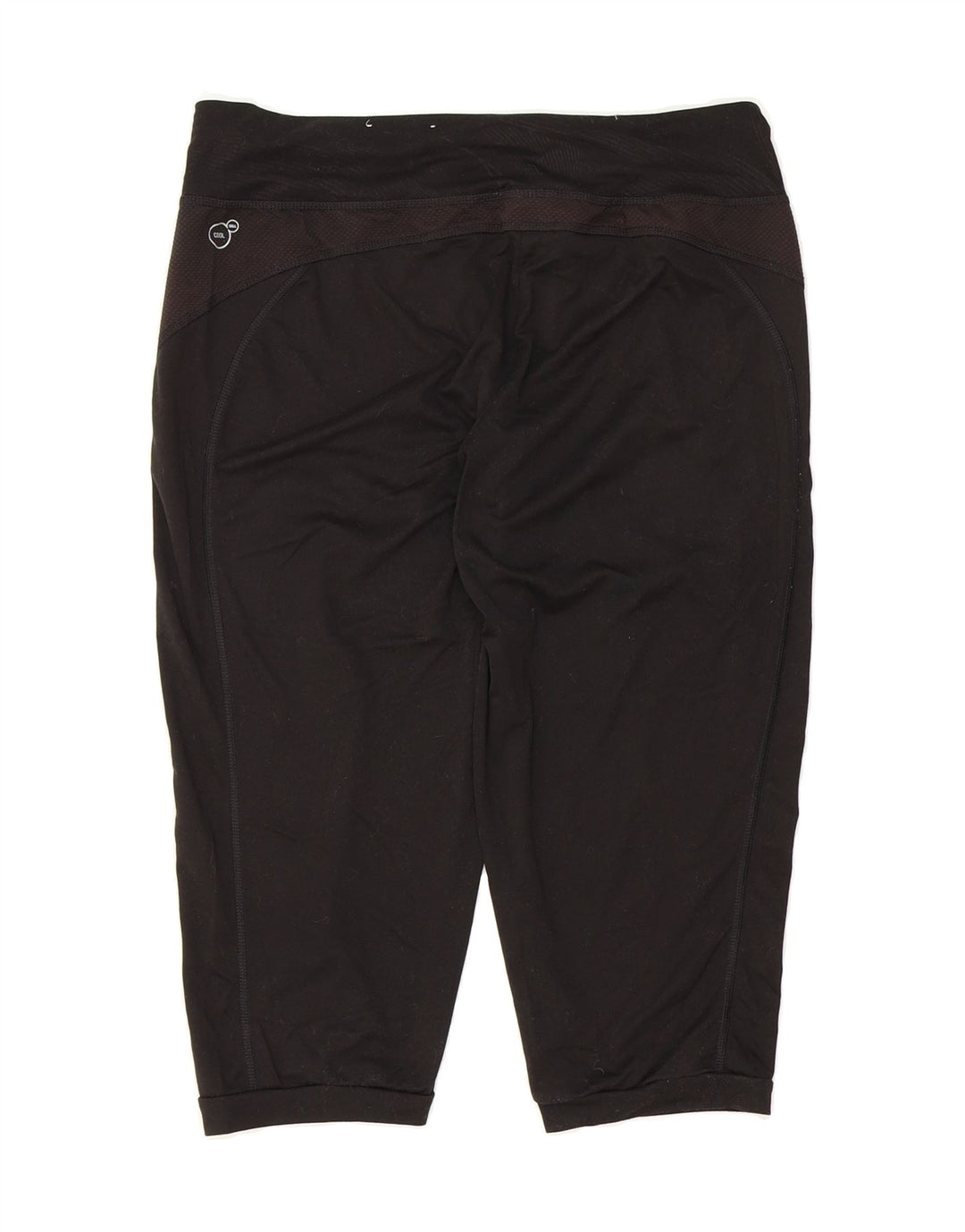 PUMA Womens Capri Leggings UK 12 Medium Black Polyester Vintage Puma and Second-Hand Puma from Messina Hembry 