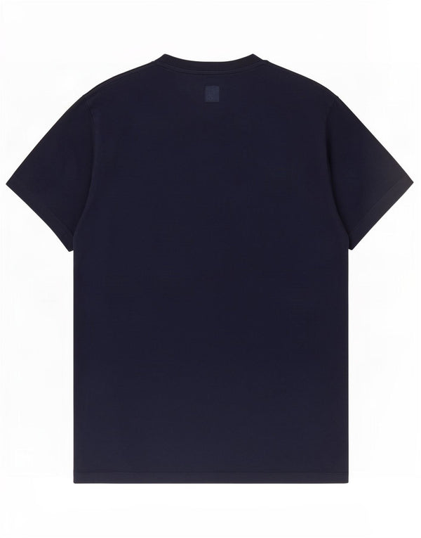Jack Wills Herre grafisk T-shirt Top Medium Marineblå Bomuld