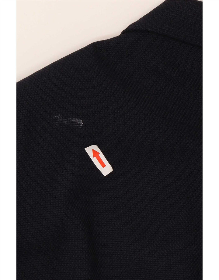 Massimo Dutti Herre 2-knaps blazerjakke EU 50 Mellem marineblå uld