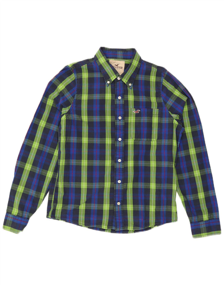 Hollister herreskjorte XL blå ternet