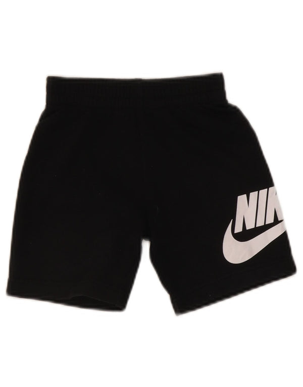 Nike drenge grafiske sportsshorts 3-4 år XS Sort
