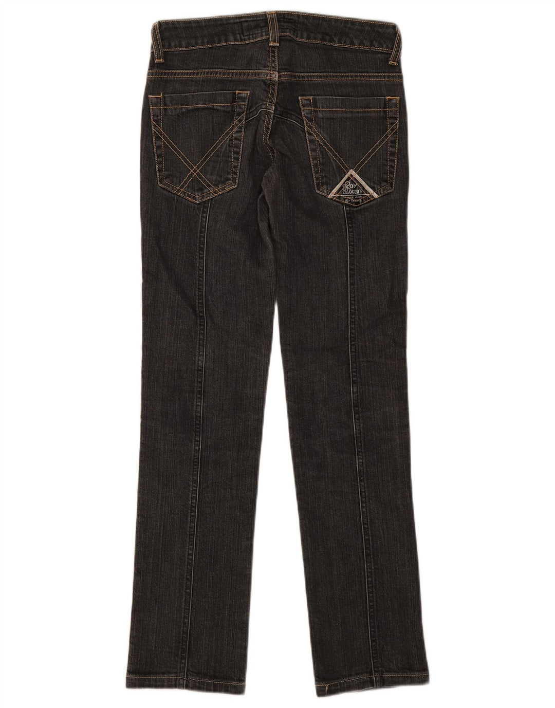 Roy Rogers lige jeans til kvinder W24 L29 marineblå bomuld