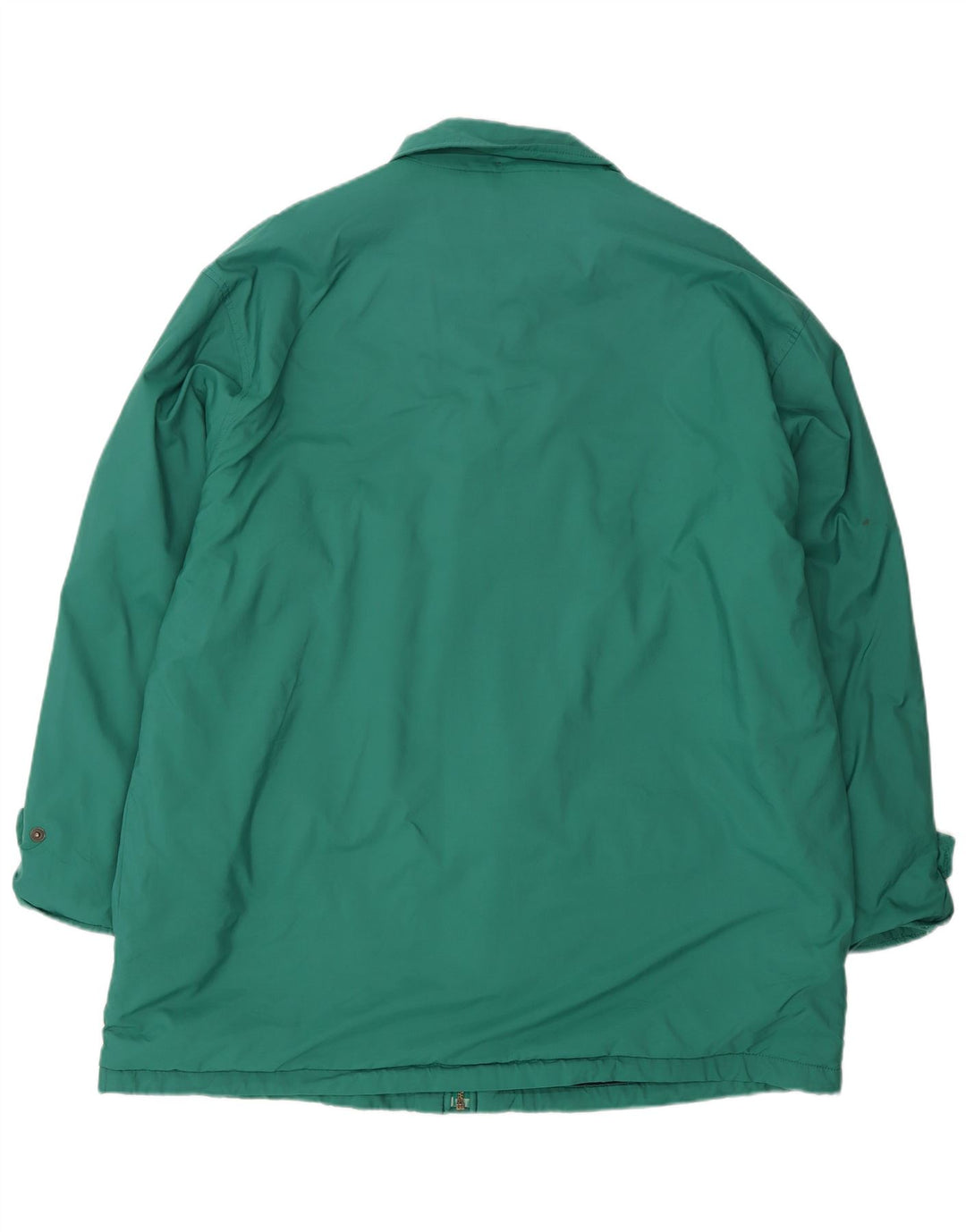 Eddie Bauer Dame Oversized Windbreaker Jacket UK 18 XL Grøn Nylon