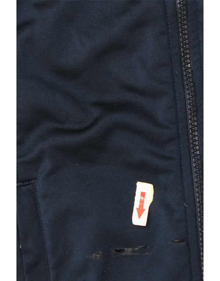 Adidas Træningsdragt til mænd Topjakke UK 32/34 XS Blå Colourblock Polyester