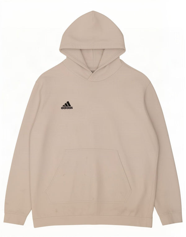Adidas Herre hættetrøje XL Hvid bomuld