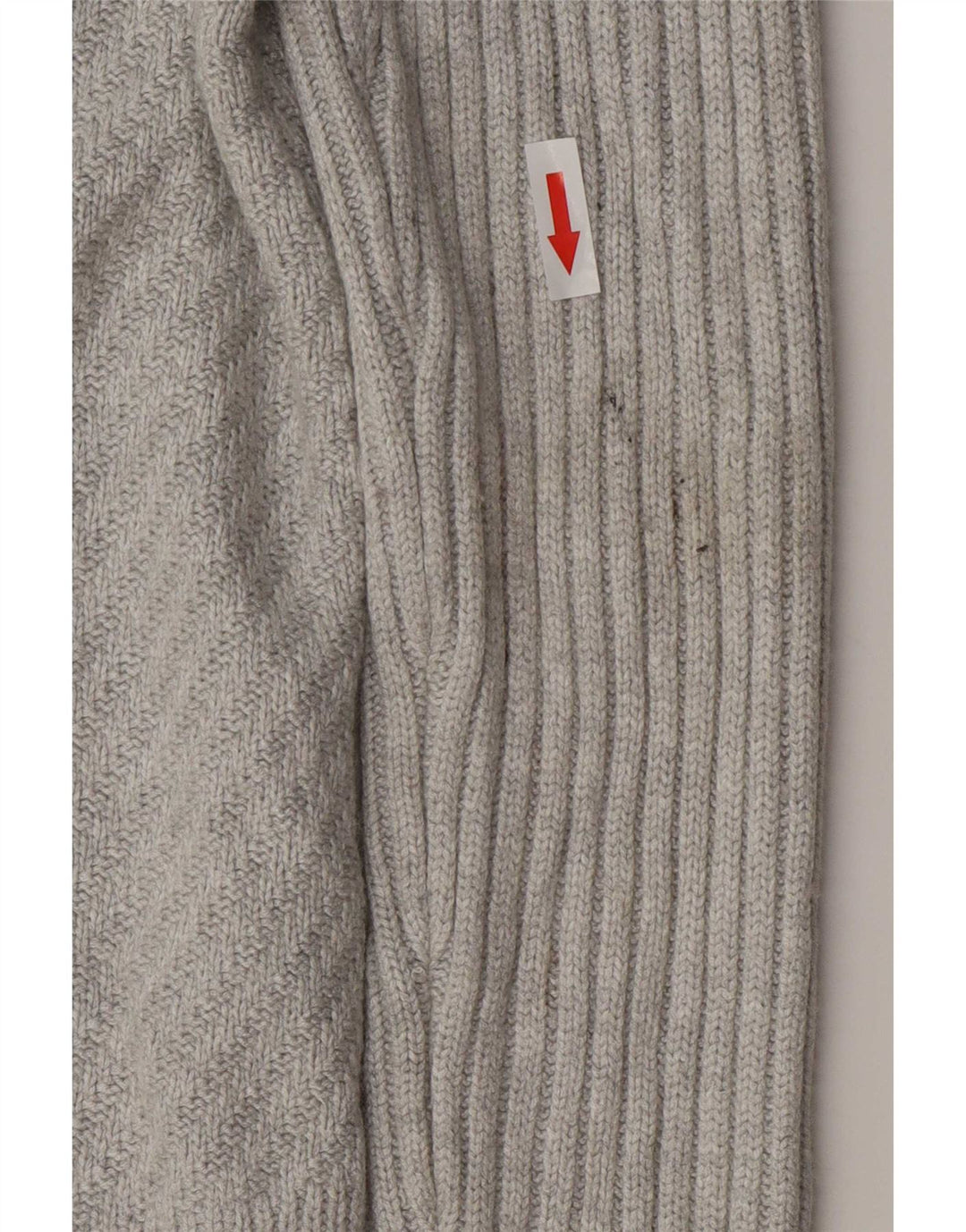 Marks & Spencer Dame Longline Åben Cardigan Sweater UK 10 Small Grey