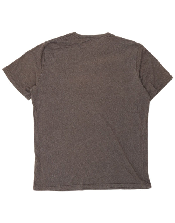 Under Armour Herre Heat Gear Grafisk T-Shirt Top Stor Grå Sports