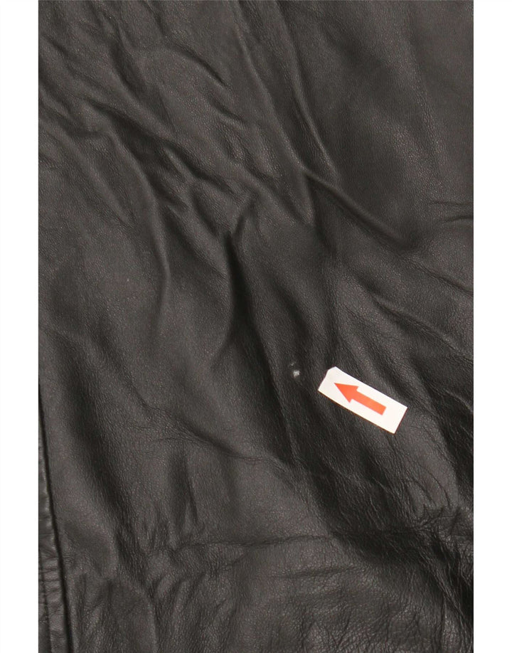 Vintage herre læderjakke UK 36 Small Black Classic