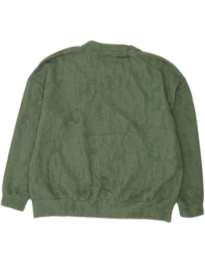 Under Armour Herre Grafisk Loose Fit Sweatshirt Jumper Lille Grøn Polyester