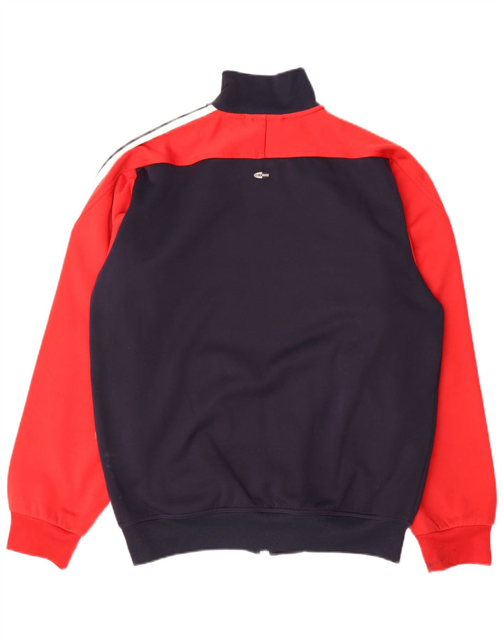 Adidas Herre Climawarm Træningsdragt Top jakke Small Navy Blue Colourblock